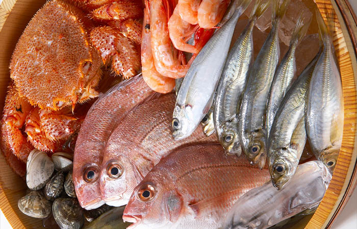 mariscos y pescados