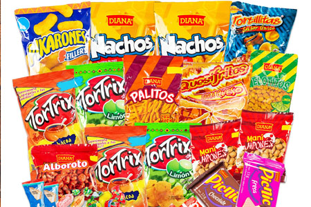 snacks y confitería